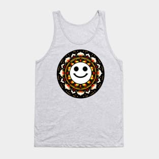 Meditation Smiley Face 03 Tank Top